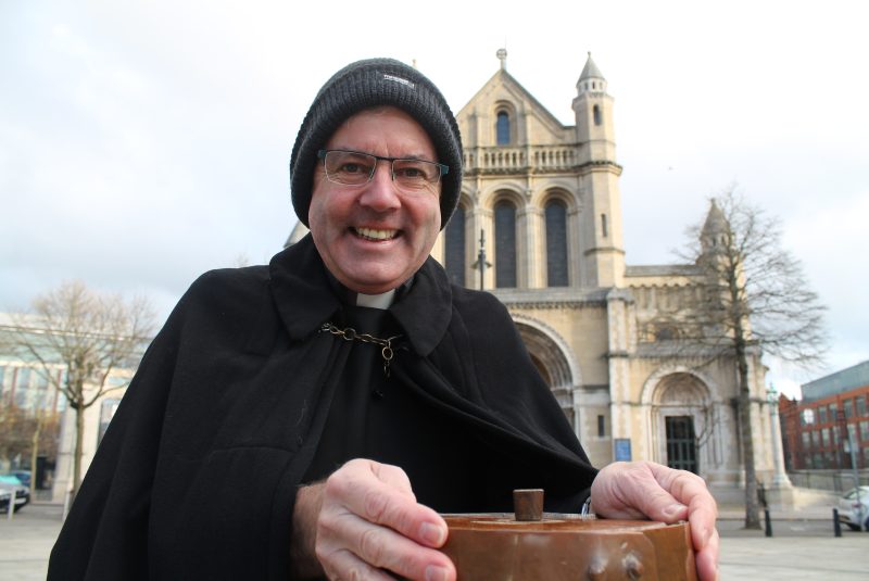 Belfast Cathedral - Launch of 2024 Belfast Black Santa Sitout Appeal