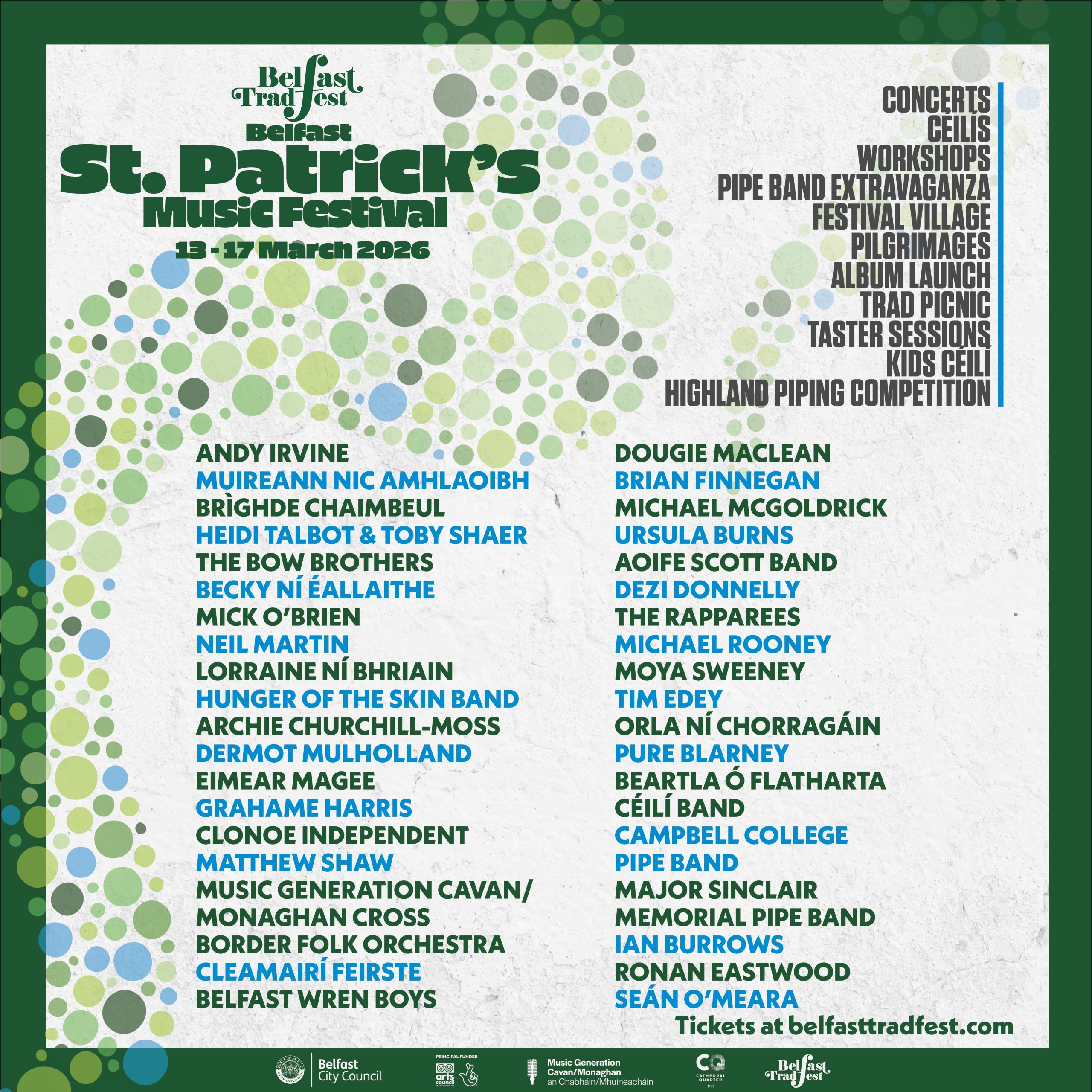 Belfast Cathedral - St Patrick’s Music Festival, 13th – 17th March ’26
