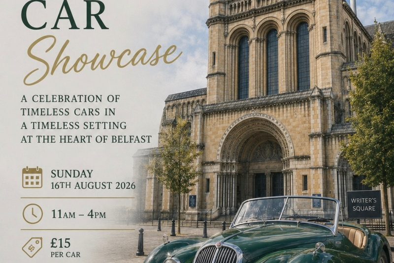 Belfast Cathedral - Classic Car Showcase at St Anne’s Cathedral
