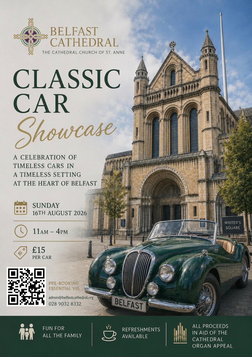 Belfast Cathedral - Classic Car Showcase